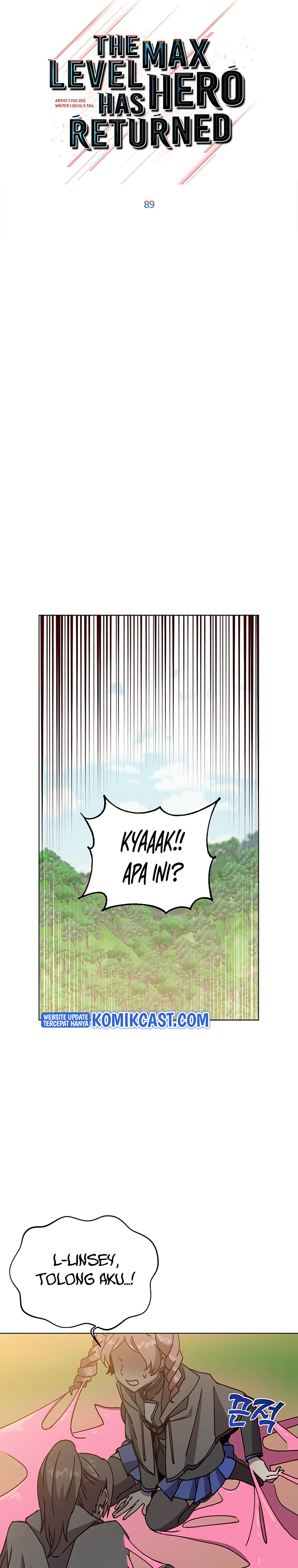 The MAX leveled hero will return! Chapter 89 halaman 9