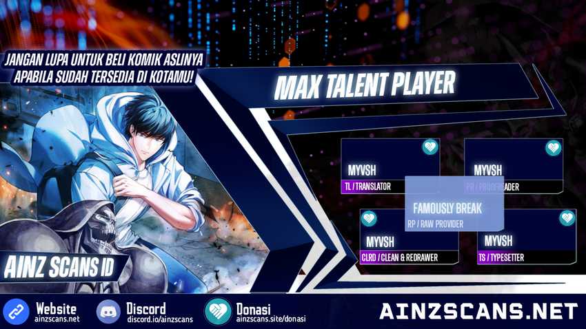 Max Talent Player Chapter 27 halaman 1