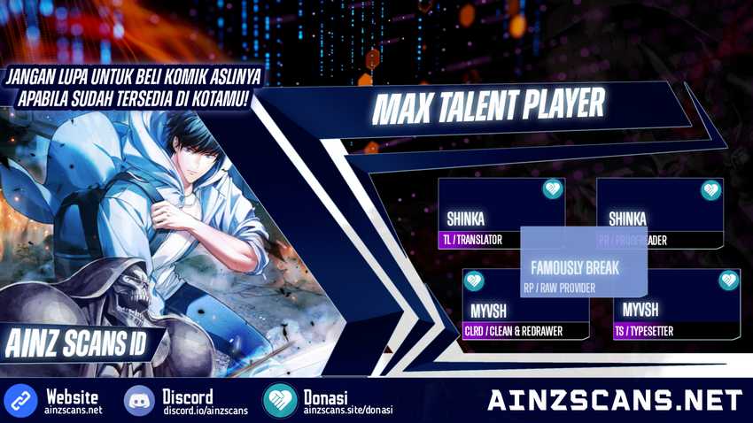 Max Talent Player Chapter 28 halaman 1