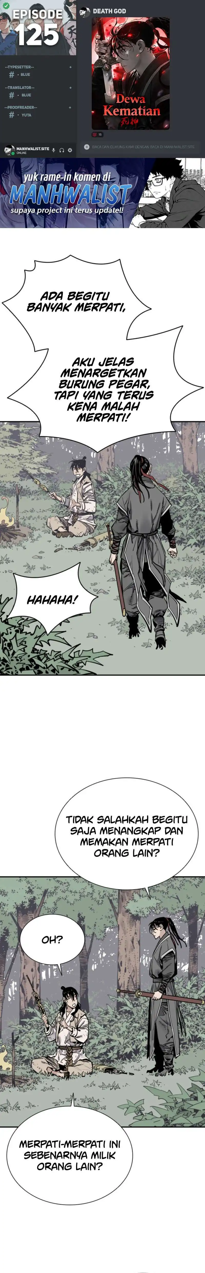 Death God Chapter 125 halaman 1