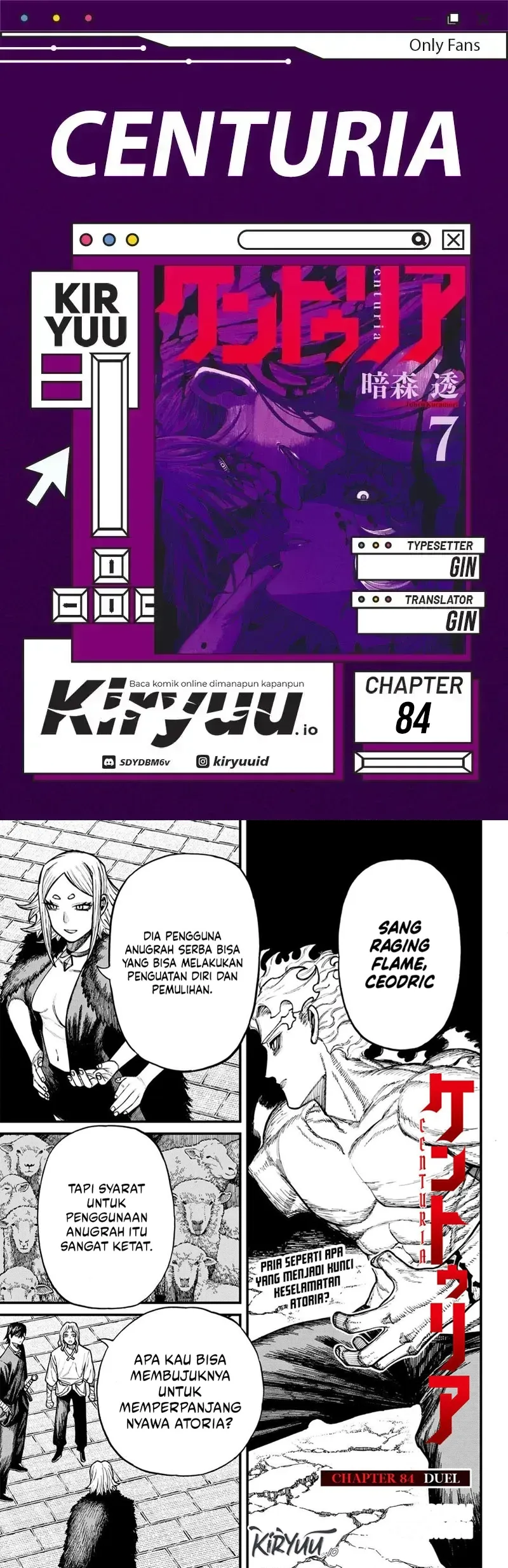 Centuria Chapter 84 halaman 1