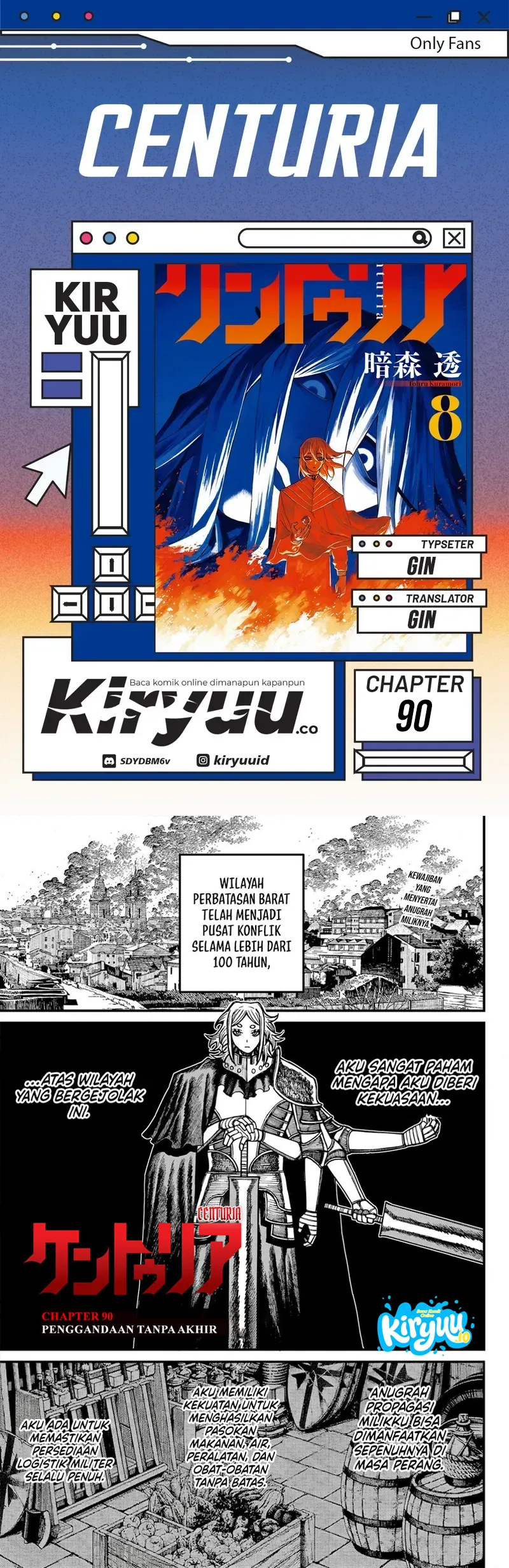 Centuria Chapter 90 halaman 1