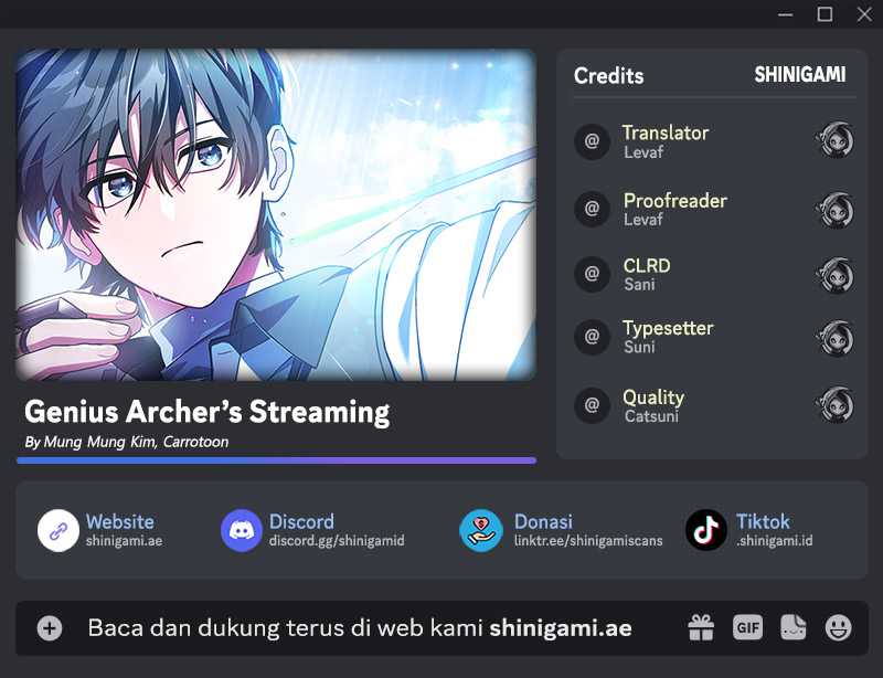 Genius Archer’s Streaming Chapter 32 halaman 1