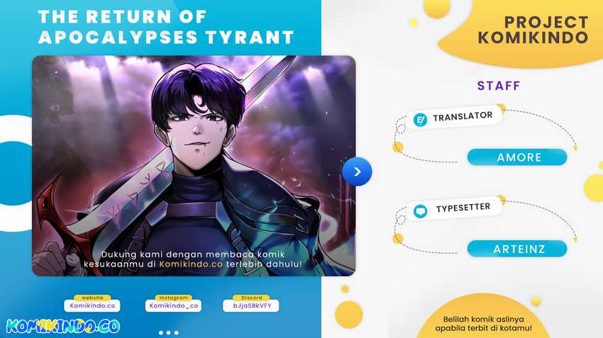 The Return Of Apocalypses Tyrant Chapter 29 halaman 1