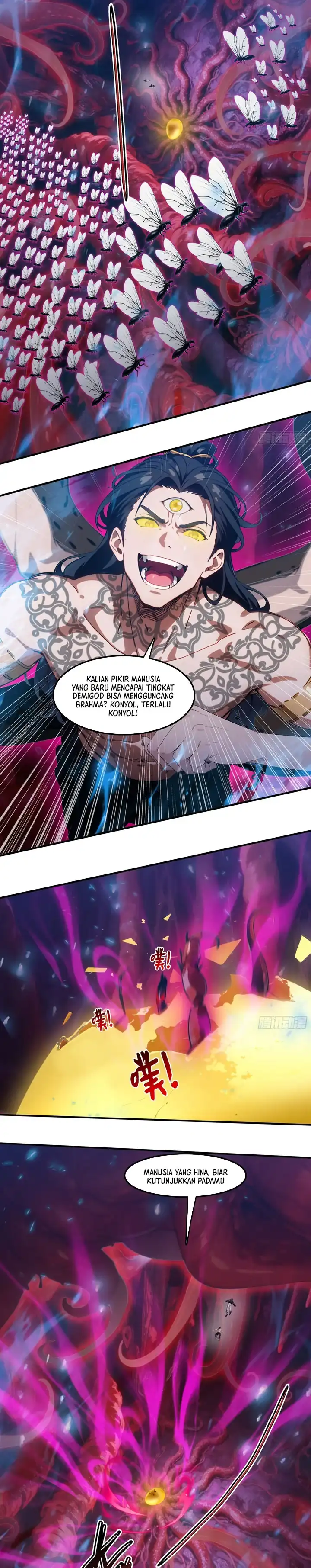 The Evil God Descends, I Own Great Hell Chapter 113 halaman 8