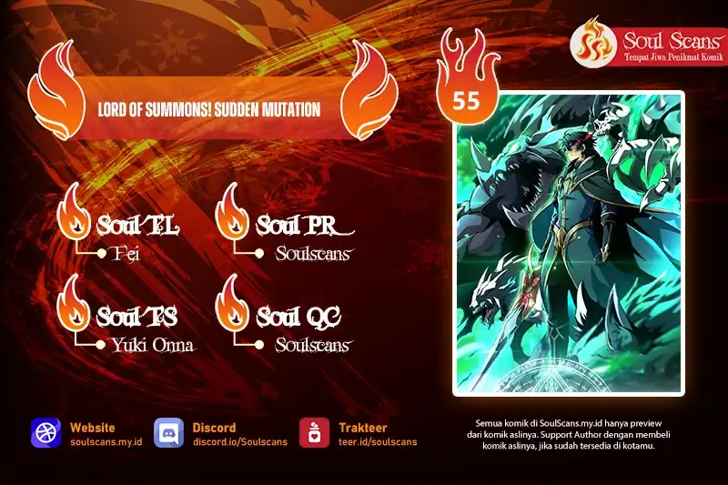 Lord of Summons! Sudden Mutation Chapter 55 halaman 1