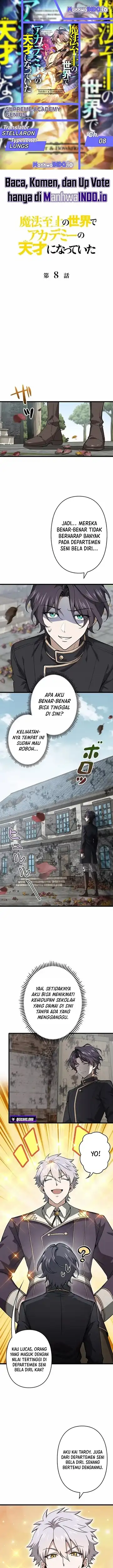 Supreme Academy Genius Chapter 8 halaman 1