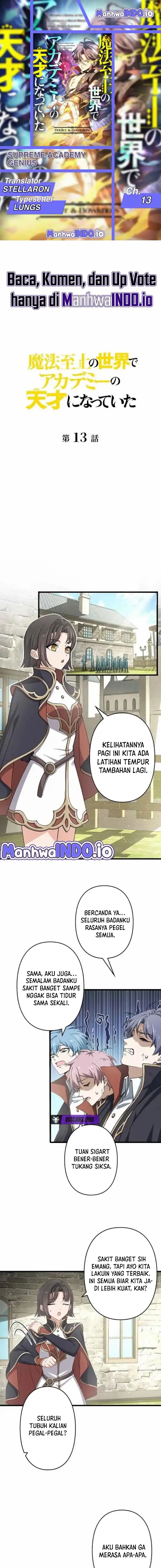 Supreme Academy Genius Chapter 13 halaman 1