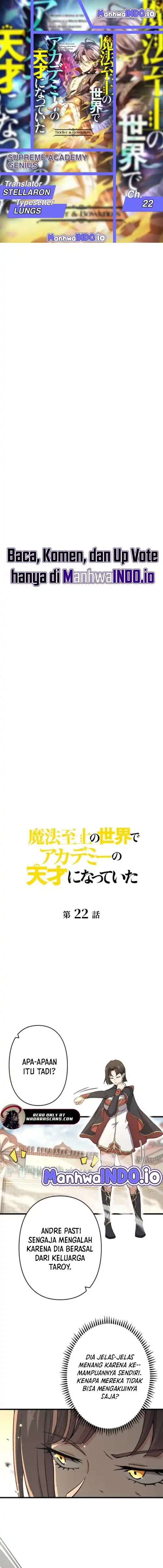 Supreme Academy Genius Chapter 22 halaman 2