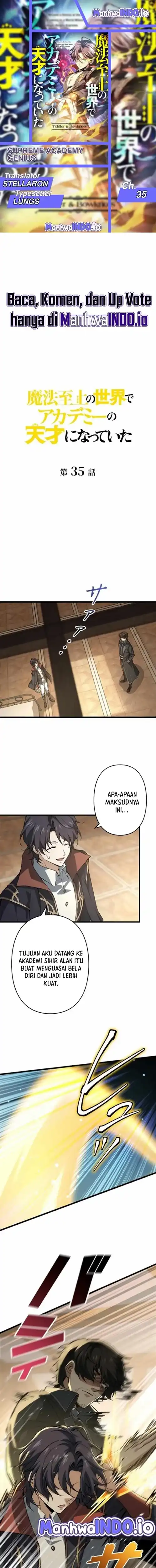 Supreme Academy Genius Chapter 35 halaman 1
