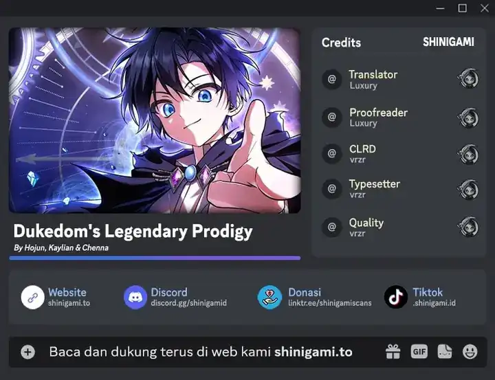 Dukedom’s Legendary Prodigy Chapter 25 halaman 1