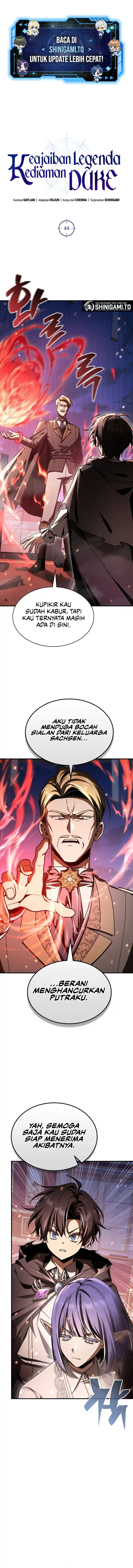 Dukedom’s Legendary Prodigy Chapter 44 halaman 1
