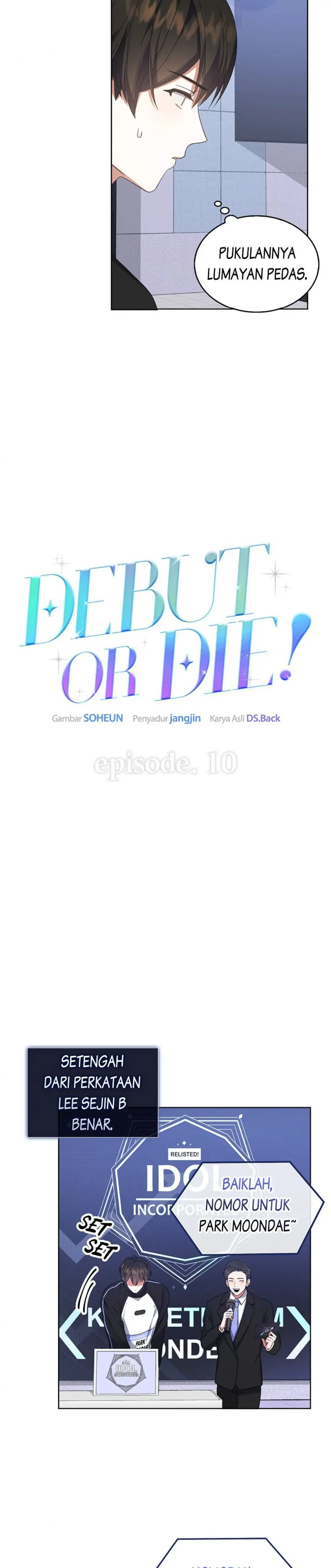 Debut or Die! Chapter 10 halaman 6