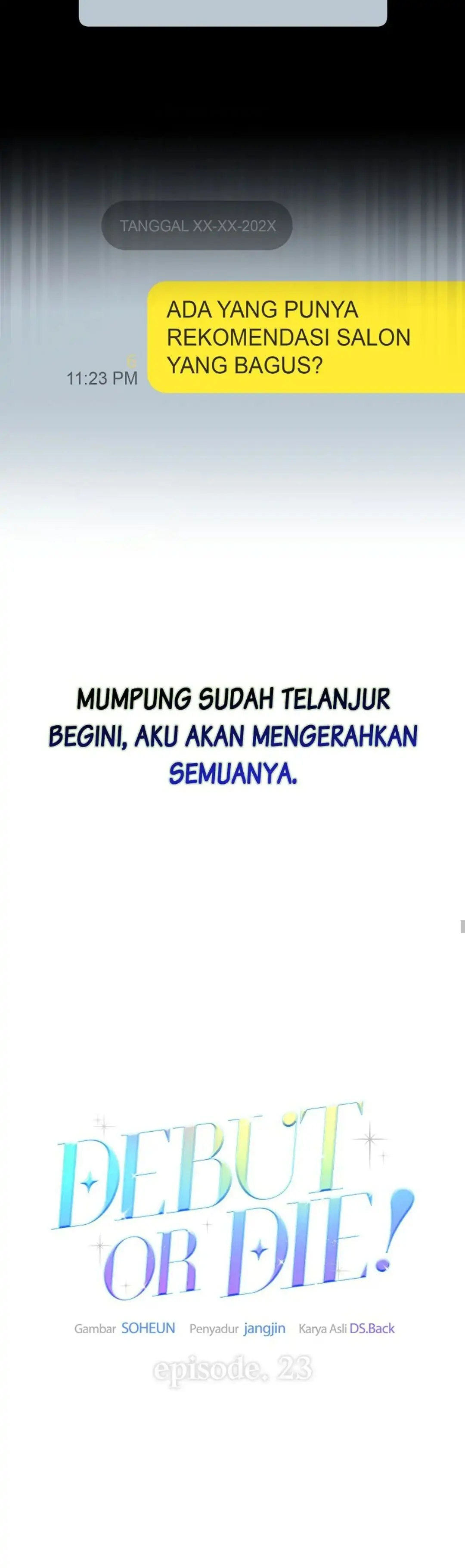 Debut or Die! Chapter 23 halaman 9