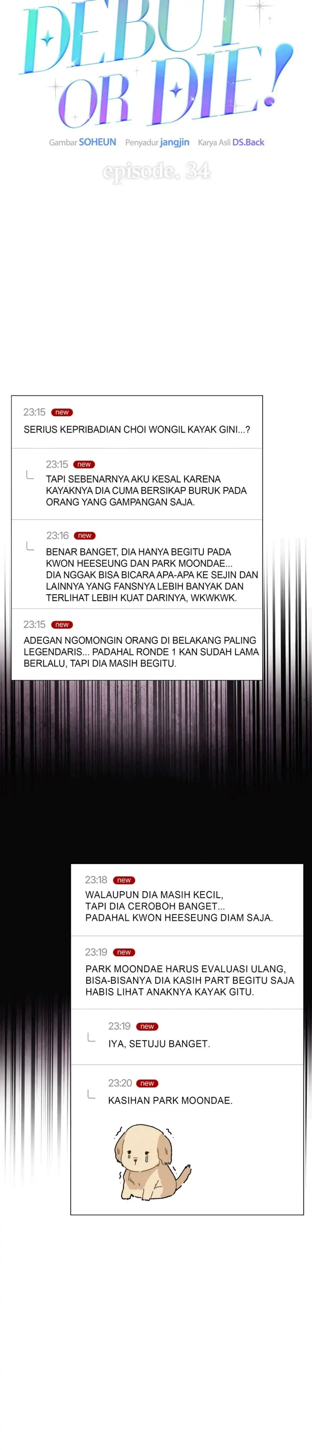 Debut or Die! Chapter 34 halaman 8