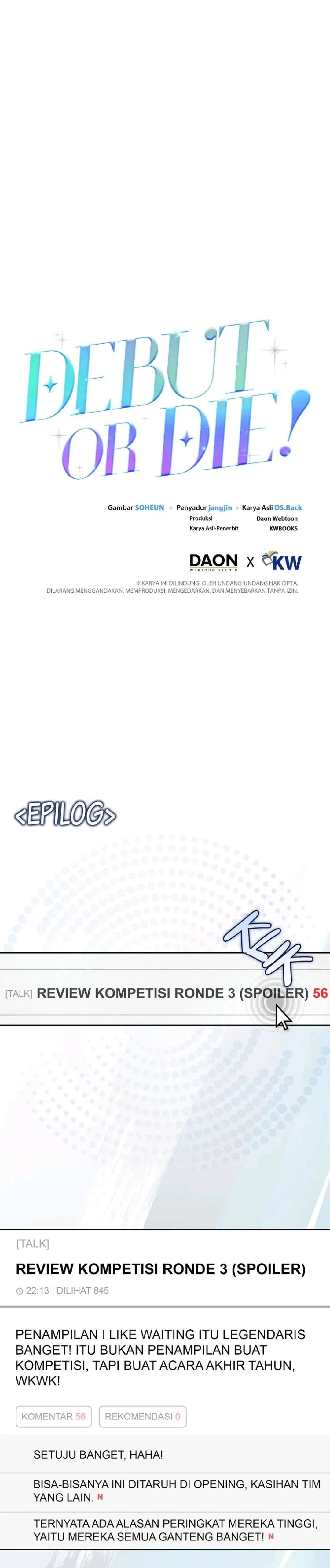 Debut or Die! Chapter 47 halaman 31
