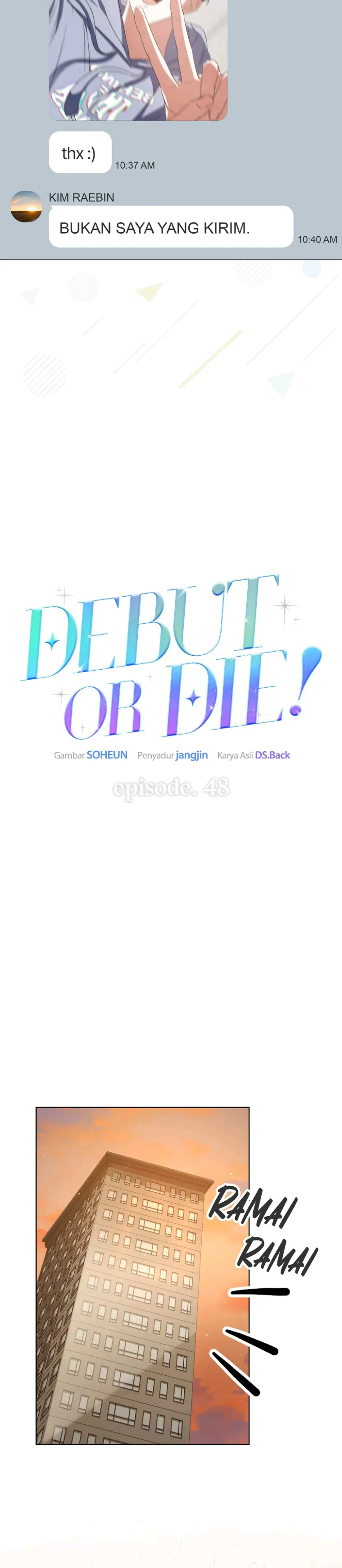 Debut or Die! Chapter 48 halaman 10