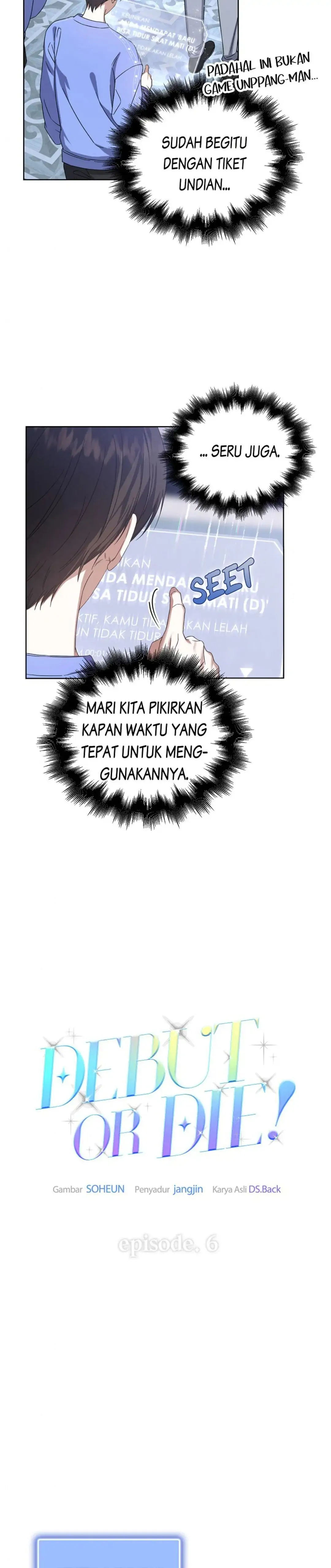Debut or Die! Chapter 6 halaman 5