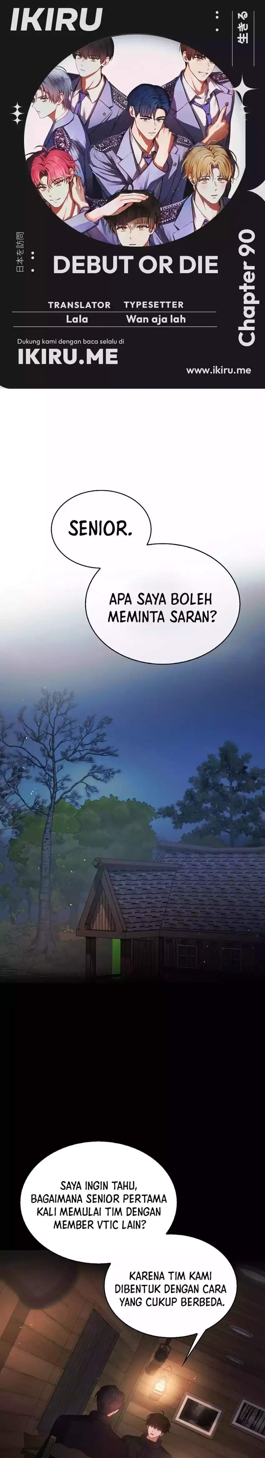 Debut or Die! Chapter 90 halaman 1
