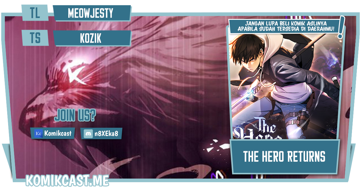 The Hero Returns Chapter 40 halaman 1