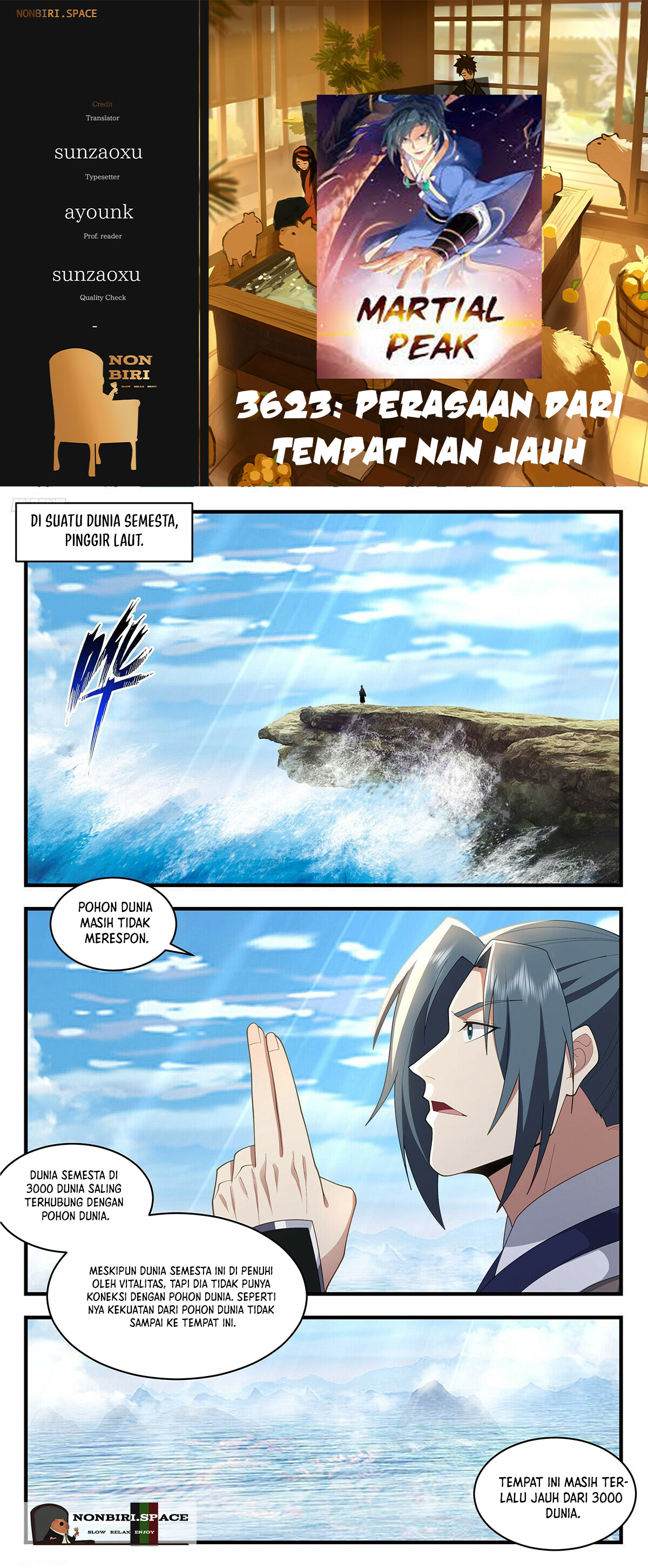 Martial Peak Chapter 3623 halaman 1