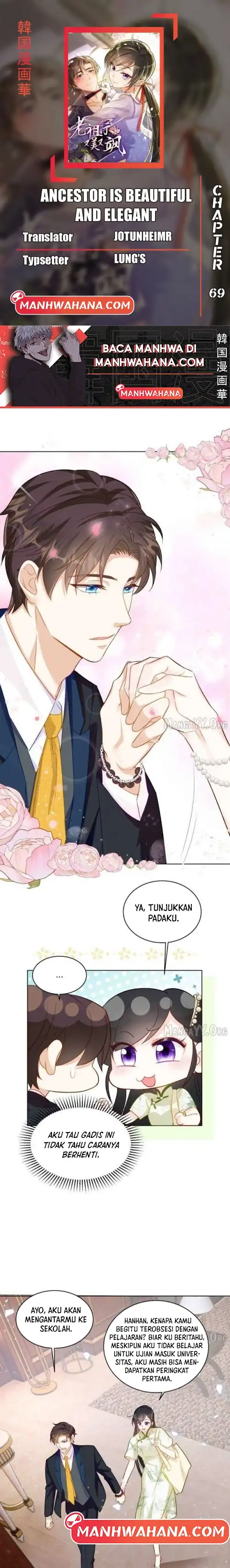 Ancestor is beautiful and elegant Chapter 69 halaman 1