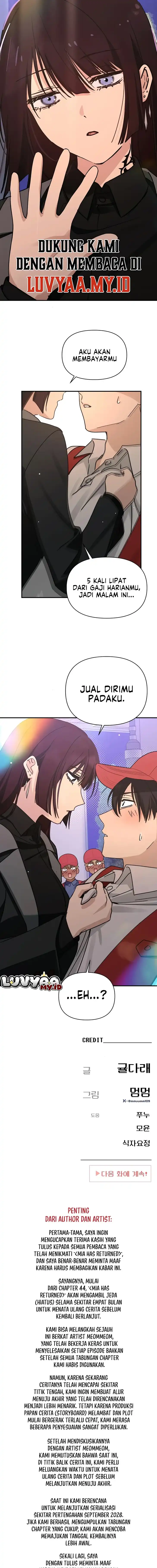 Mia Has Returned Chapter 44 halaman 16
