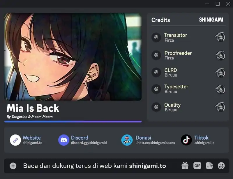 Mia Has Returned Chapter 9 halaman 1