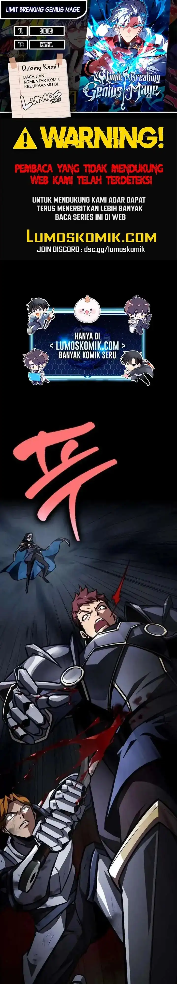 Limit-Breaking Genius Mage Chapter 55 halaman 1