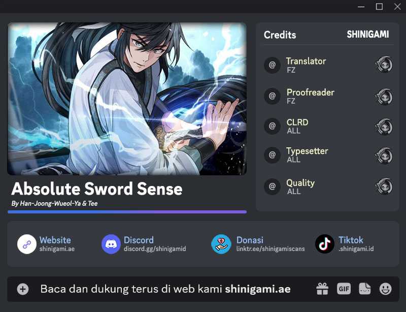 Absolute Sword Sense Chapter 101 halaman 1