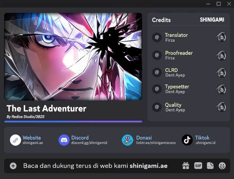 The Last Adventurer Chapter 43 halaman 1