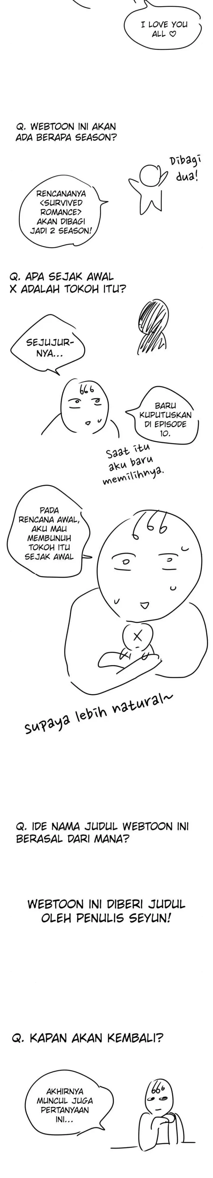 Survive Romance Chapter 58.5 halaman 15