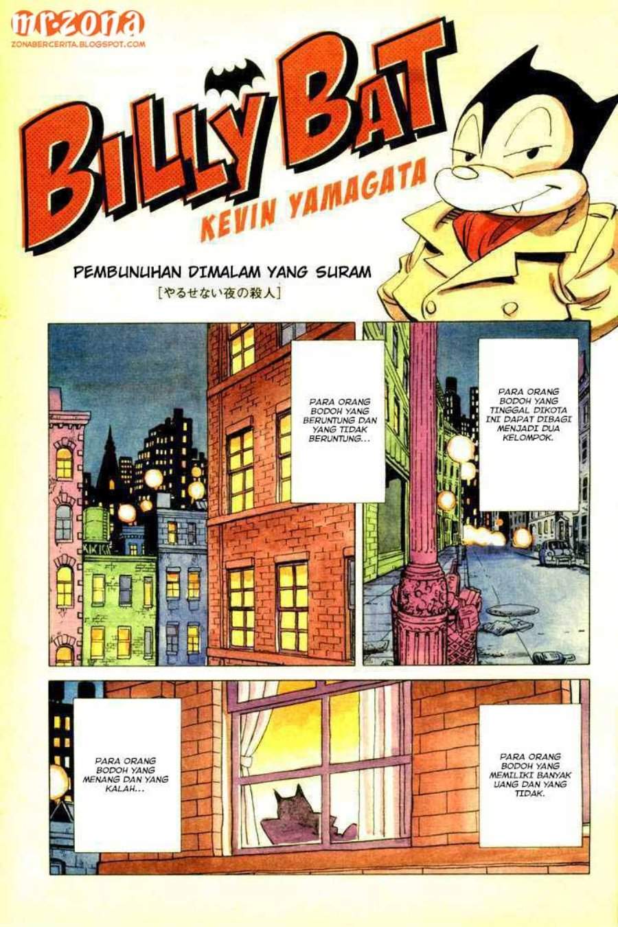 Billy Bat Chapter 1 halaman 3