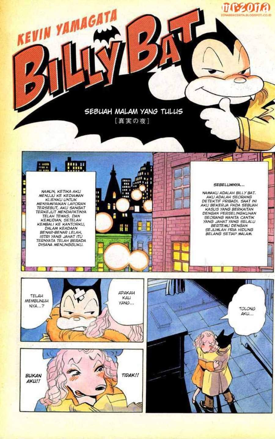 Billy Bat Chapter 2 halaman 3