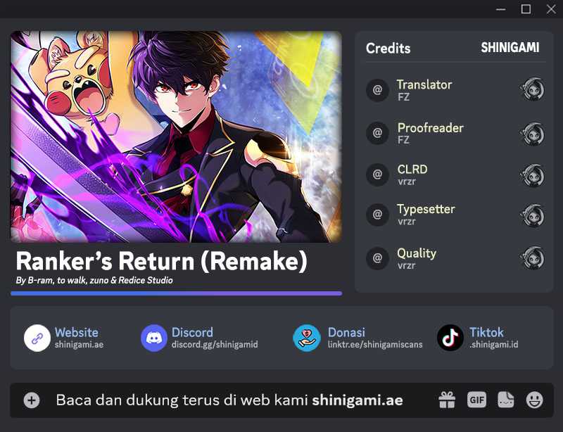 Ranker’s Return (Remake) Chapter 171 halaman 1