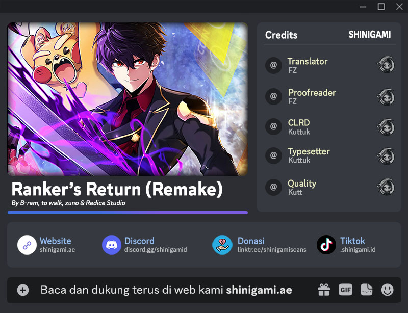 Ranker’s Return (Remake) Chapter 178 halaman 1