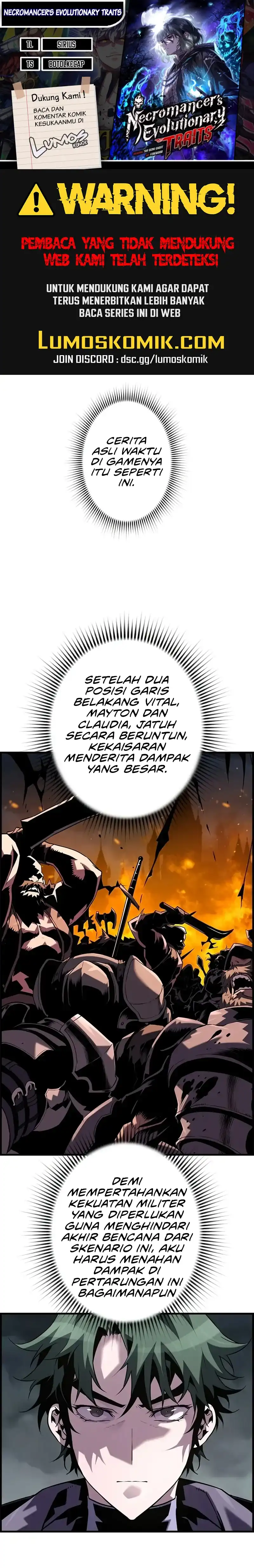 Necromancer’s Evolutionary Traits Chapter 106 halaman 1