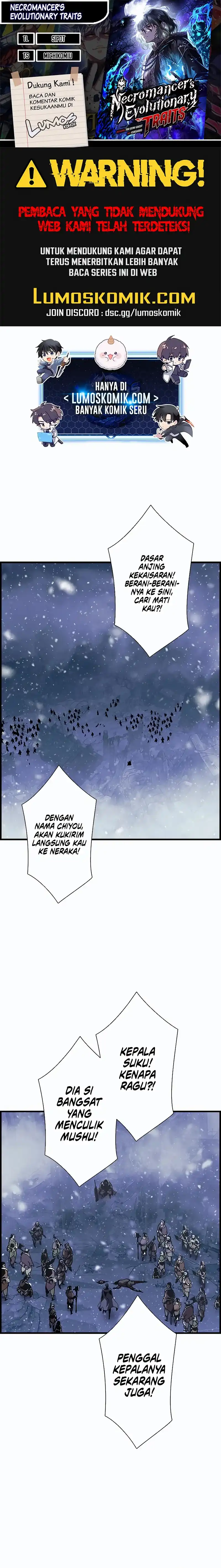 Necromancer’s Evolutionary Traits Chapter 113 halaman 1