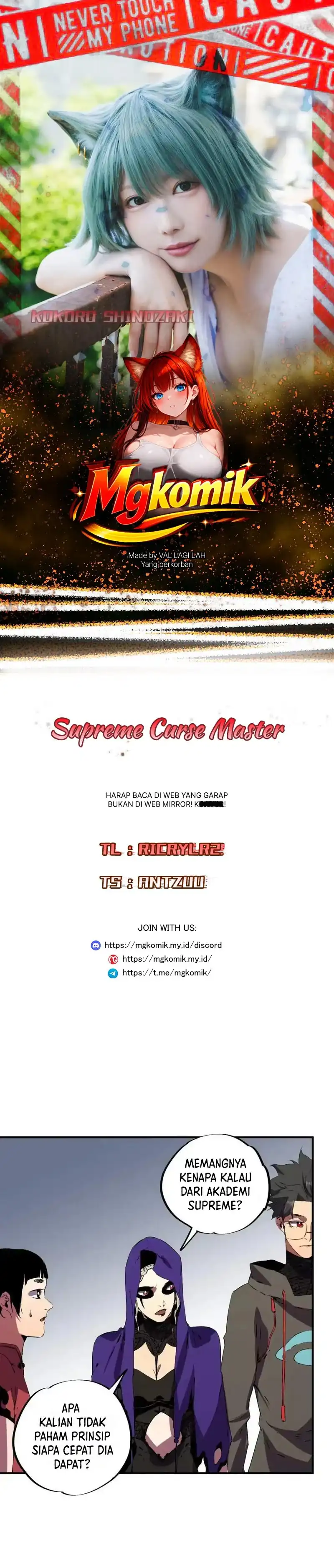 Supreme Cursemancer Chapter 75 halaman 1