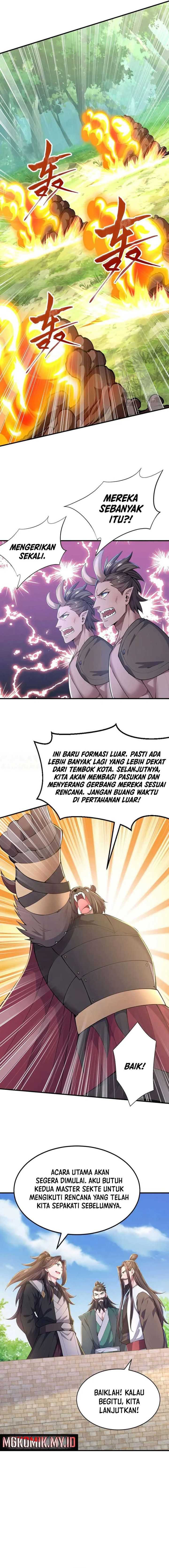 I Get Stronger Just by Lying Down While My Apprentice Cultivates Chapter 53 halaman 14
