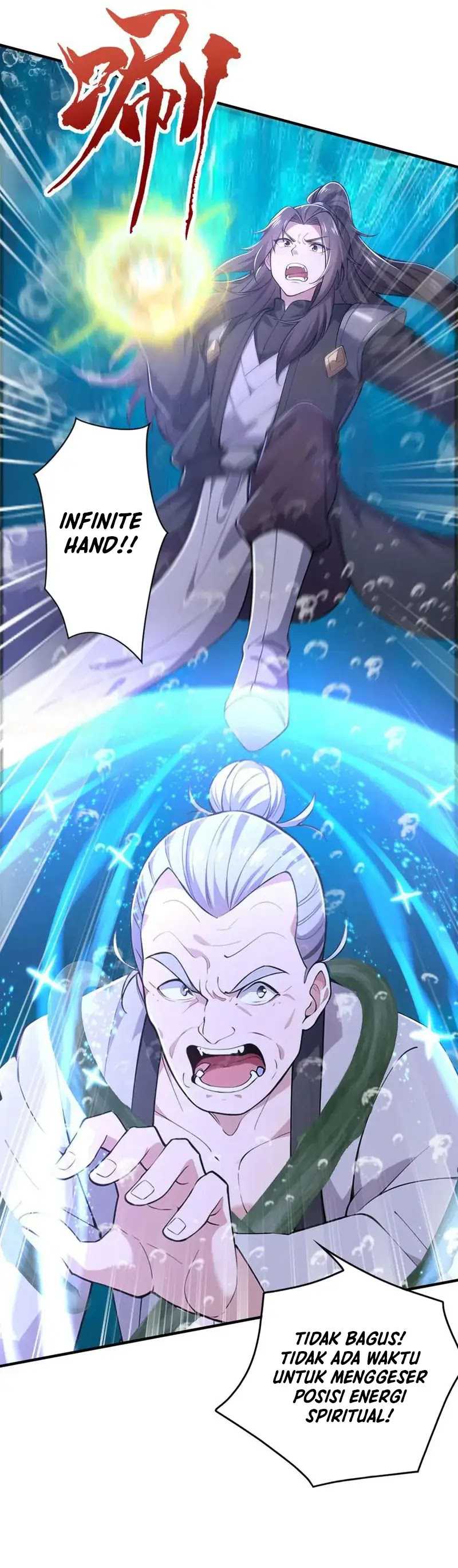 I Get Stronger Just by Lying Down While My Apprentice Cultivates Chapter 61 halaman 9