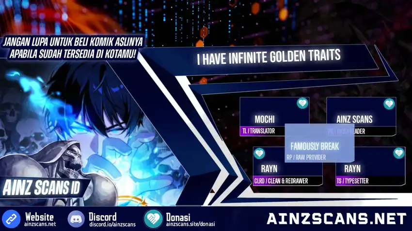 I Have Infinite Golden Traits Chapter 1 halaman 1