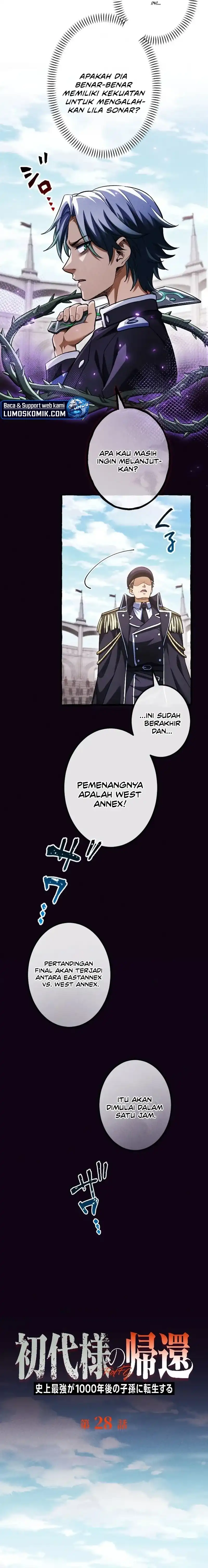 Return of the First Patriarch: The Strongest Reincarnates into His Descendant 1000 Years Later Chapter 28 halaman 2