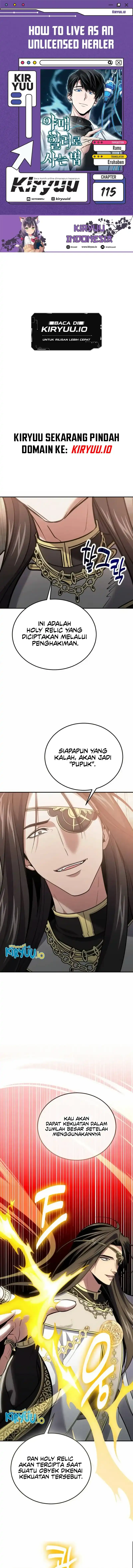 How to Live as an Illegal Healer Chapter 115 halaman 1