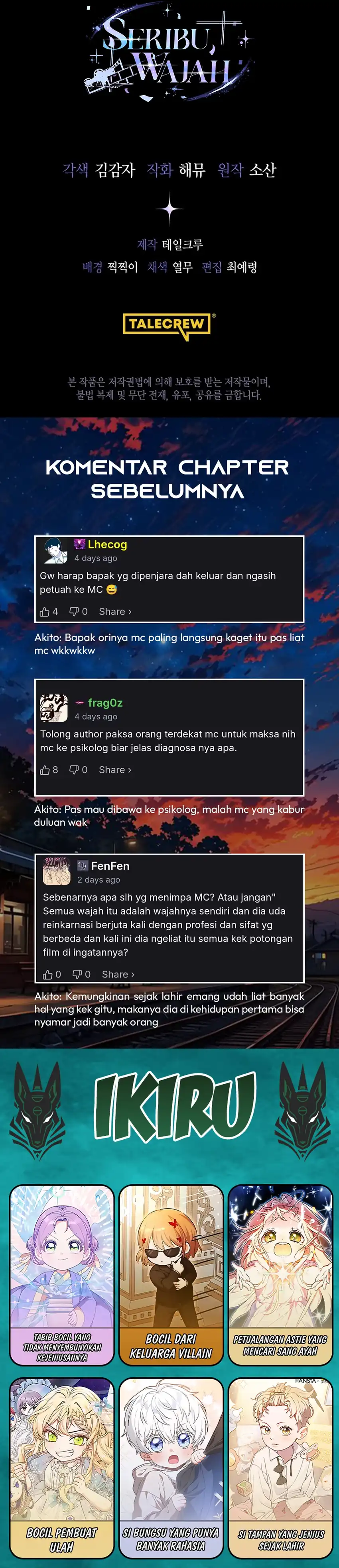 A Thousand Faces Chapter 68 halaman 43
