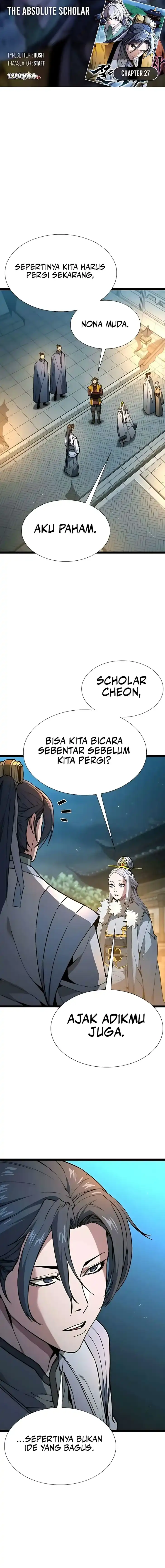The Absolute Scholar Chapter 27 halaman 1