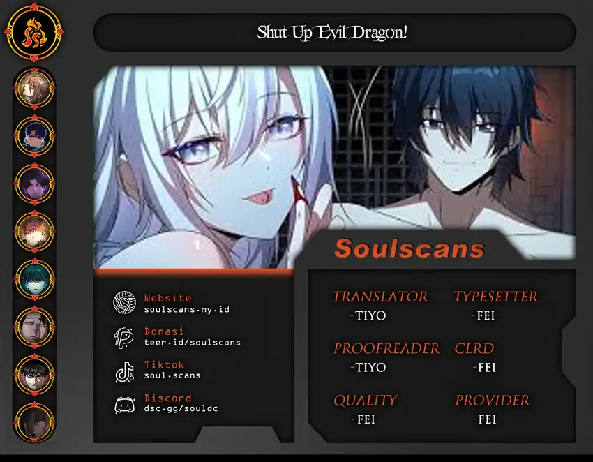 Shut Up, Evil Dragon! I don’t want to raise a child with you anymore Chapter 65 halaman 1