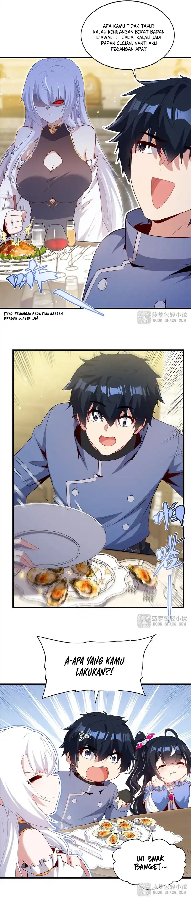 Shut Up, Evil Dragon! I don’t want to raise a child with you anymore Chapter 73 halaman 9