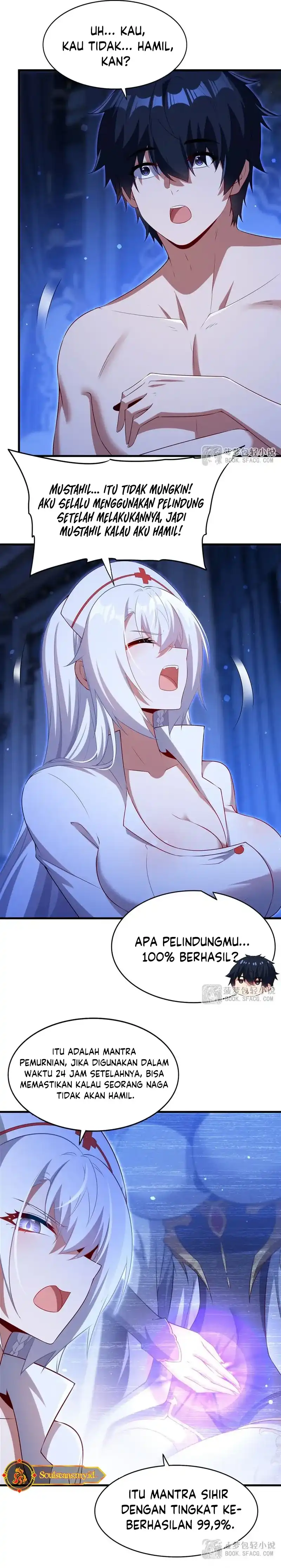 Shut Up, Evil Dragon! I don’t want to raise a child with you anymore Chapter 75 halaman 7