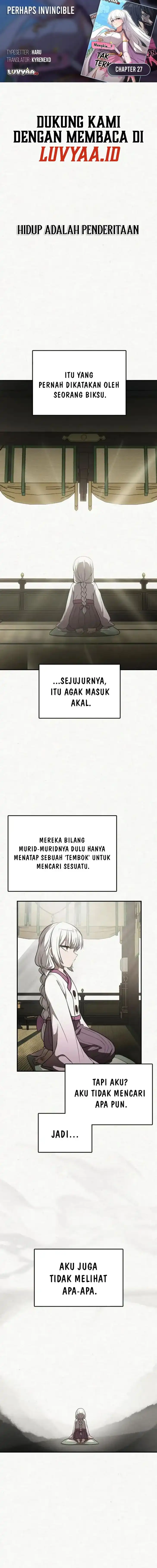 Perhaps Invincible Chapter 27 halaman 1